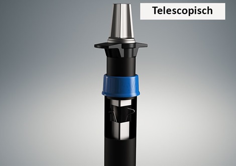 Telescopische inbouwgarnituren