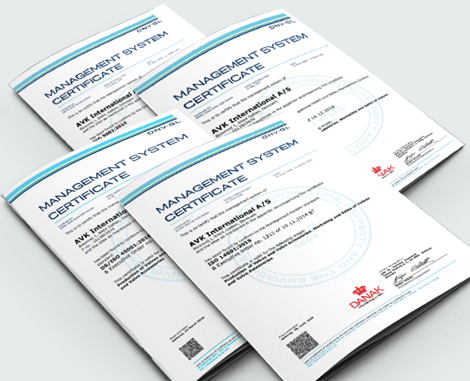 ISO certificaten