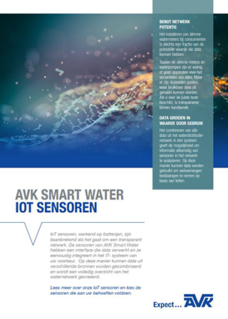 AVK Smart Water IOT sensoren