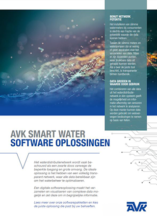 AVK Smart Water software oplossingen