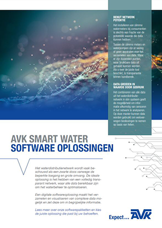 AVK Smart Water software oplossingen
