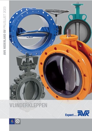 Prijslijst vlinderkleppen AVK