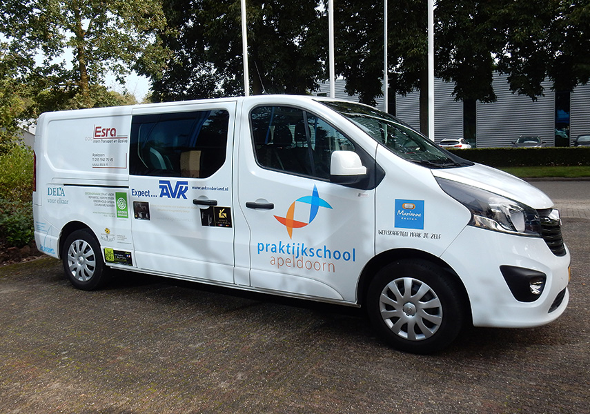 Schoolbus Praktijkschool Apeldoorn