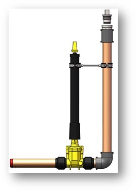 Gasafblaasunit PE